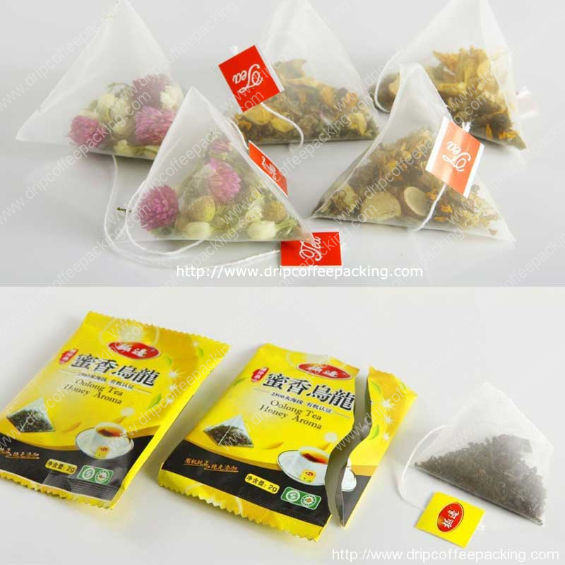 Pyramid-Tea-Bag-Packing-Machine-with-Outer-Envolope-Packing-Function